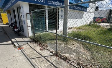 Terreno en renta en Campeche en Esquina