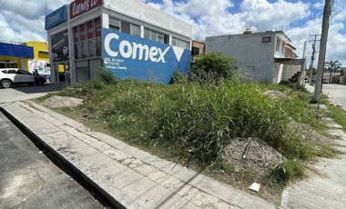 Terreno comercial en Renta en Esquina
