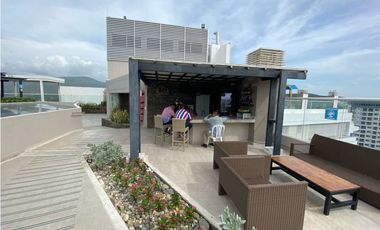 Se arrienda apartamento amoblado en Playa Salguero, Santa Marta