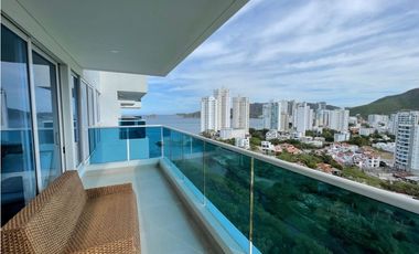 Se arrienda apartamento amoblado en Playa Salguero, Santa Marta