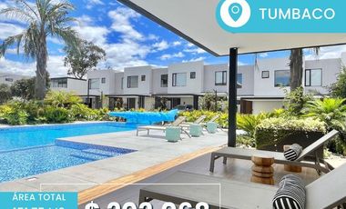 VENDO CASA EN TUMBACO 3 DORMITORIOS DENTRO DE URBANIZACION