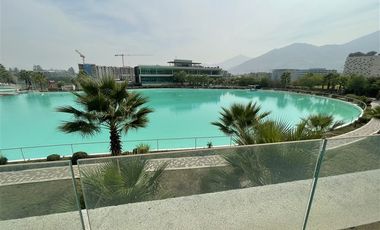 Departamento en Arriendo en AMPLIO DEPARTAMENTO NUEVO A ESTRENAR*en la Laguna de la Piramide*con dos estacionamientos