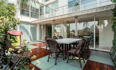 VENTA CASA EN LOMAS DE CHAPULTEPEC REMODELADA, VISTA ESPECTACULAR