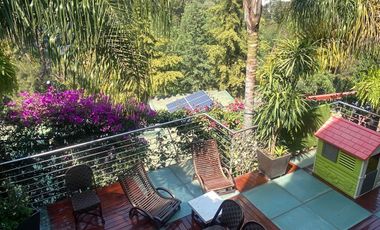 VENTA CASA EN LOMAS DE CHAPULTEPEC REMODELADA, VISTA ESPECTACULAR