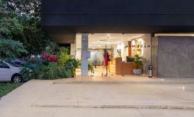 Oficina en renta de 27 m² equipada en edificio corporativo al norte de Mérida