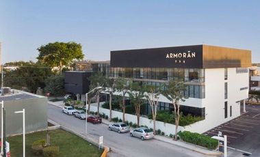 Oficina en renta de 27 m² equipada en edificio corporativo al norte de Mérida