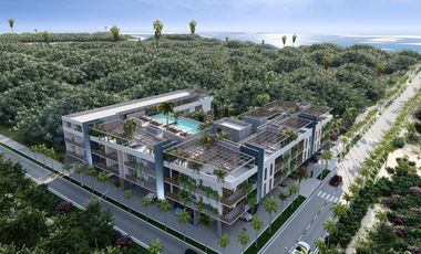 Studio en Bacalar con rooftop pool