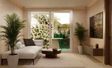 EN VENTA DEPARTAMENTO EN TULUM CON 2 HABITACIONES GIMNASIO Y ALBERCA