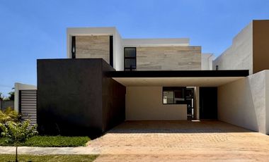 CASA VENTA MÉRIDA, 4 HABITS, ALBERCA, PRIVADA PARQUE NATURA CHOLUL, 214 ,ESTRENA