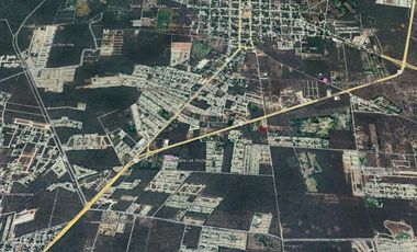 EN VENTA TERRENO EN CONKAL, ÁREA DE PRIVADAS RESIDENCIALES.