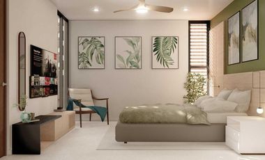 Townhouse en preventa frente a parque en Montes de Amé, Mérida