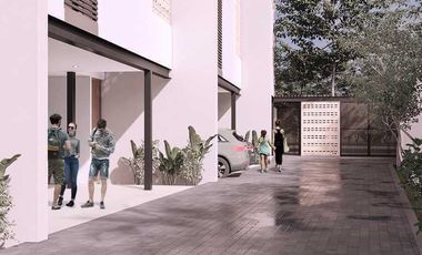 Townhouse en preventa frente a parque en Montes de Amé, Mérida