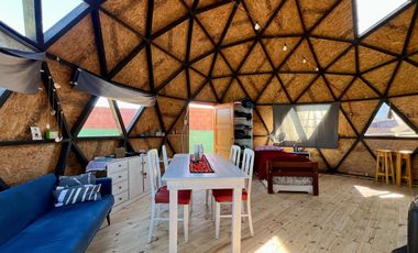 Venta casa tipo domo monoambiente con Pileta en Capitán Bermúdez
