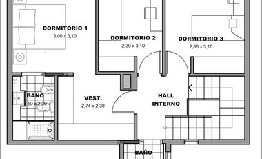 VENTA * VICENTE LOPEZ * TRIPLEX 3/4 amb TERRAZA COCHERA