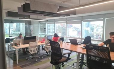 Oficina en  Alquiler en Palermo piso alto
