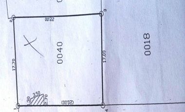 Lote en Venta 318 Mts - Sector Mamatoco