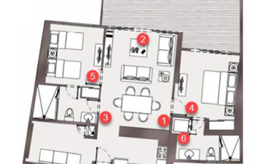 SEA CONFIABLE VENDE APARTAMENTO EN PH SOLARIA 2 RECAMARAS