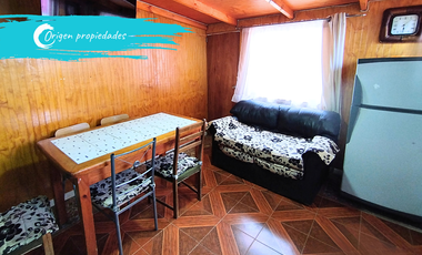 Cabañas con vista al mar, a 2 cuadras de Playa Pozo azul.