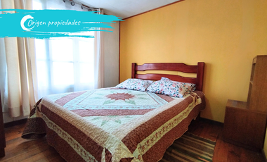 Cabañas con vista al mar, a 2 cuadras de Playa Pozo azul.