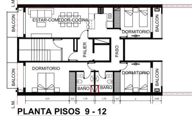DEPTO DE 1 DORMITORIO A UNA CUADRA DE BV. GÁLVEZ