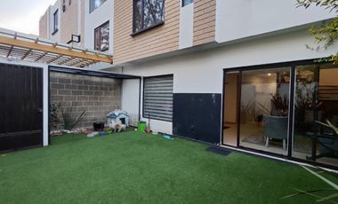 casa en renta ocoyoacac, a 20 minutos de santa fe, dentro de residencial con doble filtro de seguridad, áreas verdes y juegos infantiles.
