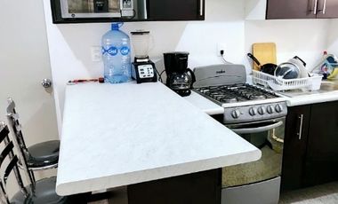 DEPARTAMENTO AMUEBLADO EN RENTA EN HUEJOTZIGO