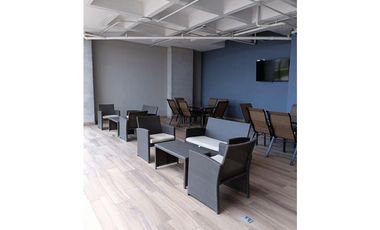 Depto. equipado y amueblado en Torre Arena Calzada, Centro de Mty