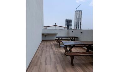 Depto. equipado y amueblado en Torre Arena Calzada, Centro de Mty