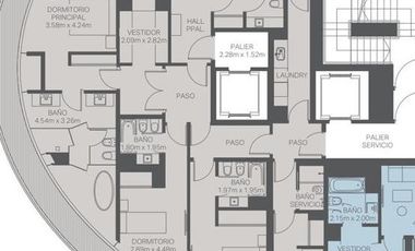 Alquiler 4 amb -Vista Rio -INFINITY TOWERS!!!