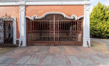 VENTA DE RESIDENCIA ESTILO NEOCLASICO MEXICANO EN PUEBLA