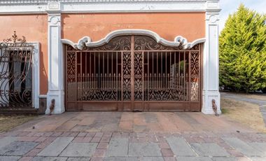 VENTA DE RESIDENCIA ESTILO NEOCLASICO MEXICANO EN PUEBLA