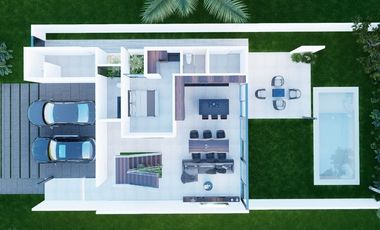 Casa en venta en Mérida, Privada Parque Central, Cholul ( L. 12)