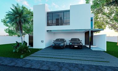 Casa en venta en Mérida, Privada Parque Central, Cholul ( L. 12)