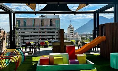 Departamento AMUEBLADO en Renta, Barrio W, Centro Monterrey, Nuevo León