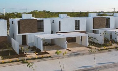 Casa en venta de 3 habitaciones en Fiora zona de Cholul en Merida