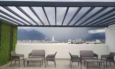 Departamento equipado y amueblado en Torre Centrika Platinum, Mty.