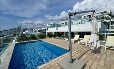 Penthouse en venta con piscina privada en Santa Marta