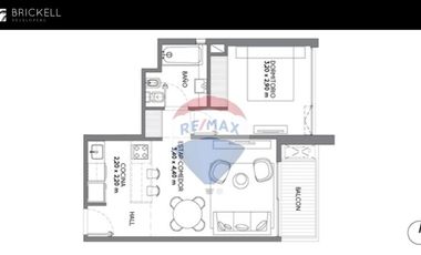 ALQUILER 2 ambientes Full Amenities Brickell Tigre