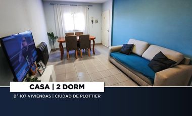 EN VENTA! CASA 2DORM | 107 VIVIENDAS | PLOTTIER