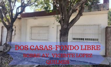 VENTA 2 CASAS LOTE PROPIO EZPELETA GARAGE F/LIBRE