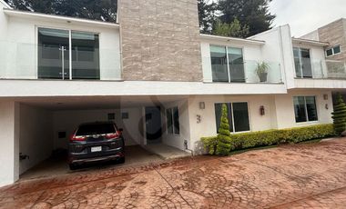 Casa en condominio en renta en Cuajimalpa