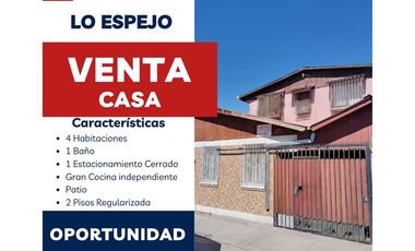 VENTA CASA EN LO ESPEJO