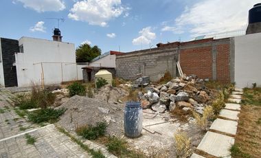 Lote en venta con servicios en Tlaxcala
