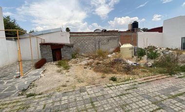 Lote en venta con servicios en Tlaxcala