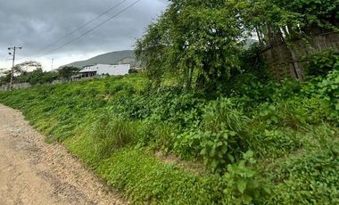 TERRENO EN VENTA EN LA ENTRADA A PUERTO LÓPEZ