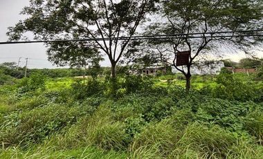 TERRENO EN VENTA EN LA ENTRADA A PUERTO LÓPEZ