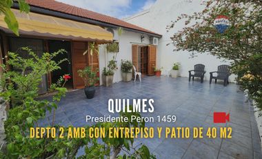 PH en Venta en Quilmes, 2 amb con patio de 40m2