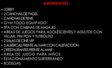 VENTA DEPARTAMENTO DE LUJO, FRENTE A LA MEJOR PLAYA DE TODO NUEVO VALLARTA EN P