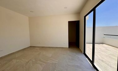 CASA VENTA MÉRIDA, PRIVADA TAMORA, AMENIDADES, 10% ENGANCHE, 3 HABITS Y ALBERCA
