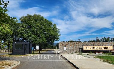 ¡Vive la tranquilidad que mereces!  parcela en el exclusivo Condominio El Remanso.